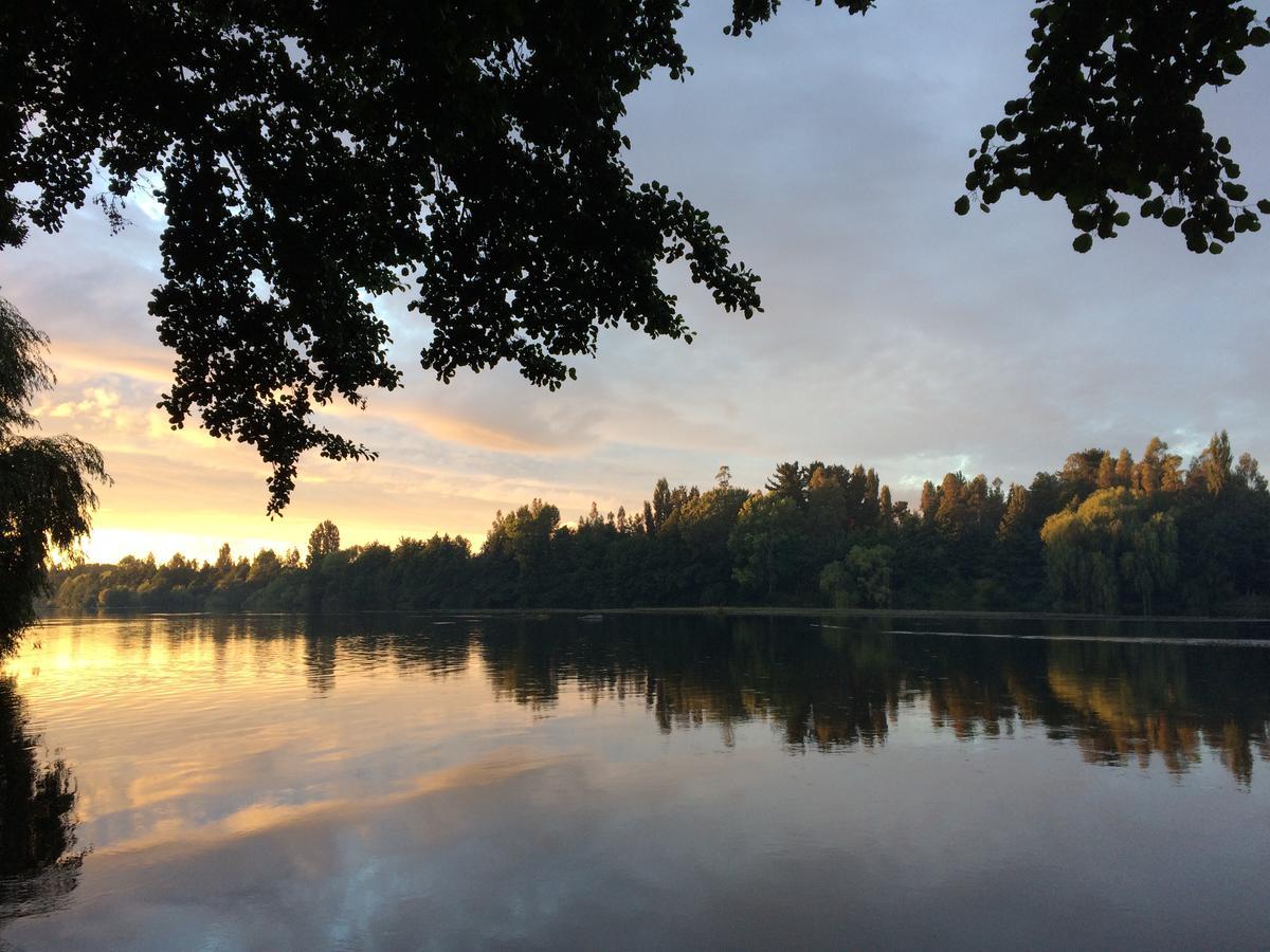 Camping & Hospedaje Rio Laja El Manzano  외부 사진