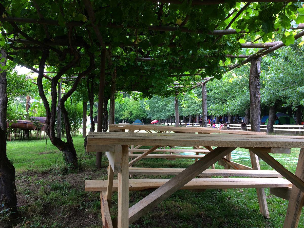 Camping & Hospedaje Rio Laja El Manzano  외부 사진