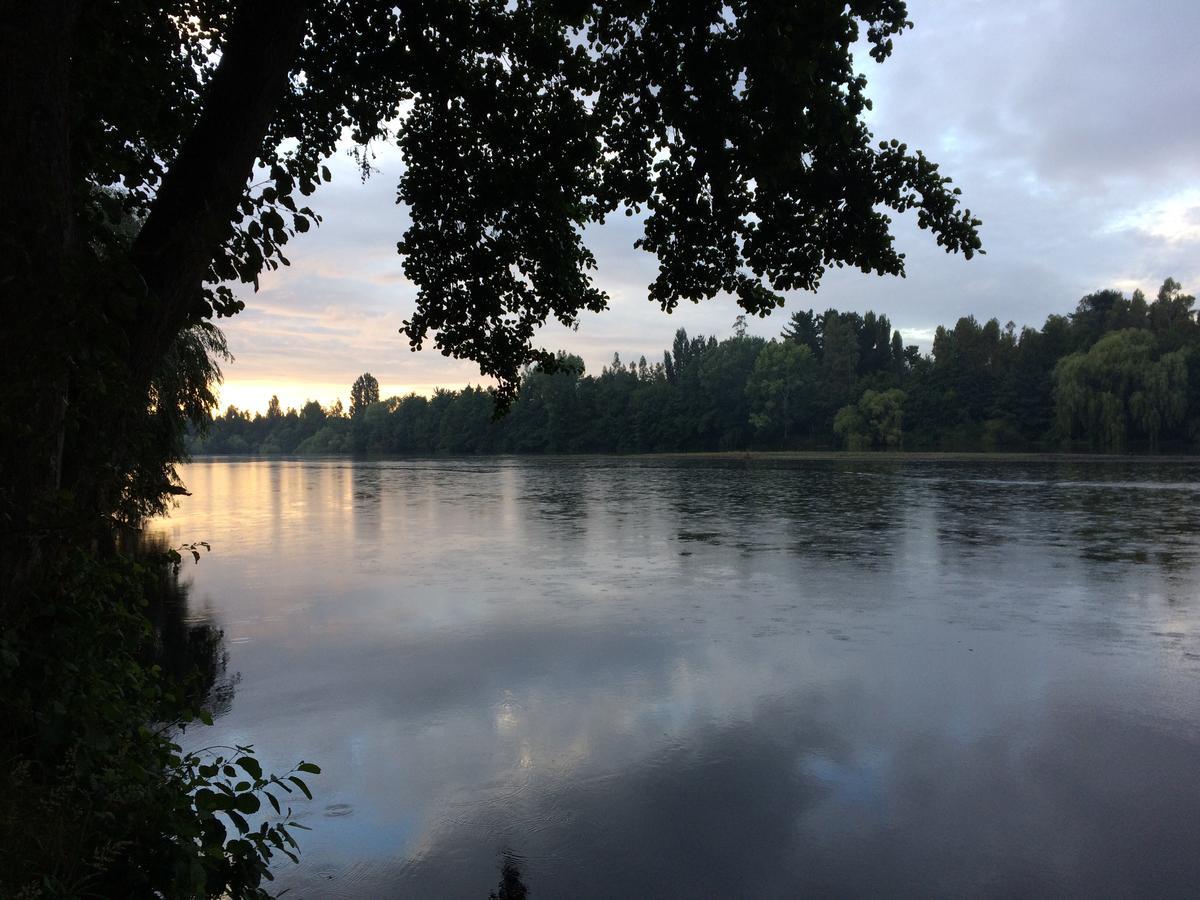Camping & Hospedaje Rio Laja El Manzano  외부 사진